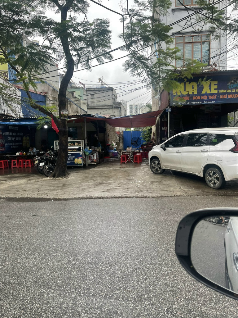 Lô đất đẹp nhất mặt đường Thiên Lôi , vỉa hè 10m , Vị trí ngay ngã 4 kinh doanh tất cả mặt hàng