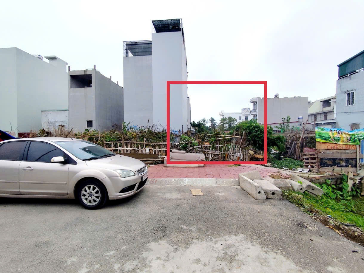 Bán đất tái định cư A51 Vĩnh Niệm, 62m, ngang 4.3m, đường 12m, Giá 63 tr/m