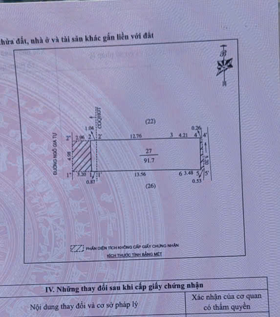 Nhà 92m2 cấp 4 đường Ngô Gia Tự, Quán Bàu (vị trí gần đường Phan Bội Châu)