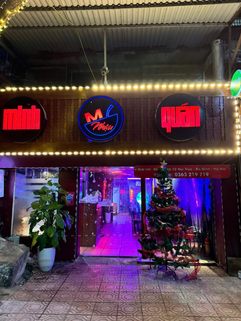 SANG NHƯỢNG QUÁN NHẬU MINH QUÁN - 36 NGÕ 12 NÚI TRÚC, GIẢNG VÕ, BA ĐÌNH, HÀ NỘI