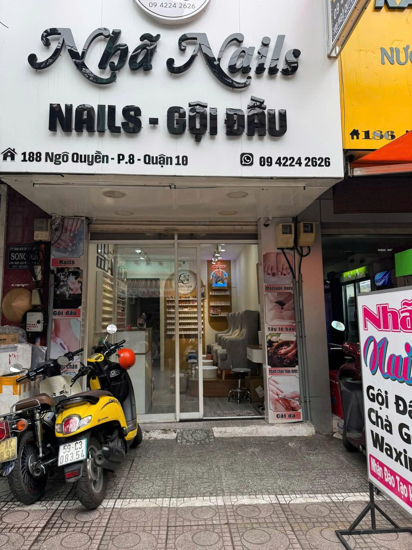 GIÁ TỐT - CHÍNH CHỦ SANG NHƯỢNG QUÁN NAIL & GỘI ĐANG HOẠT ĐỘNG TỐT – QUẬN 10, TP.HCM