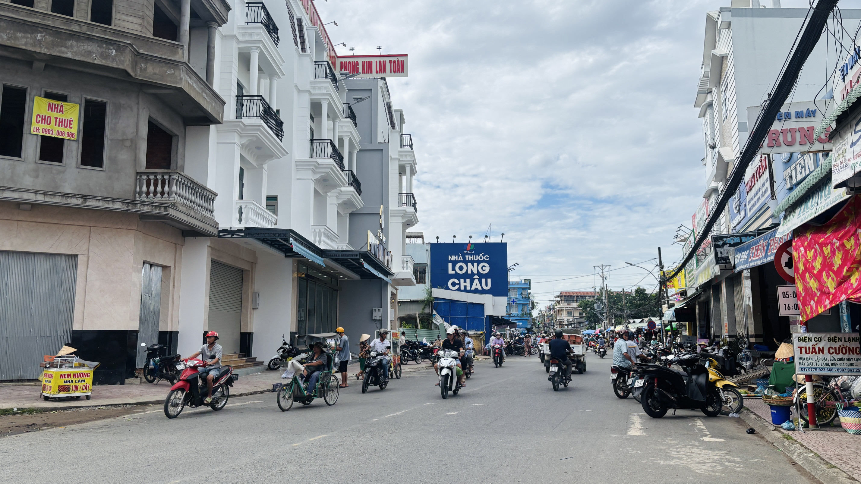 Nhà phố thương mại góc 2 mặt tiền đường Ngô Quyền, Chợ Cái Vồn