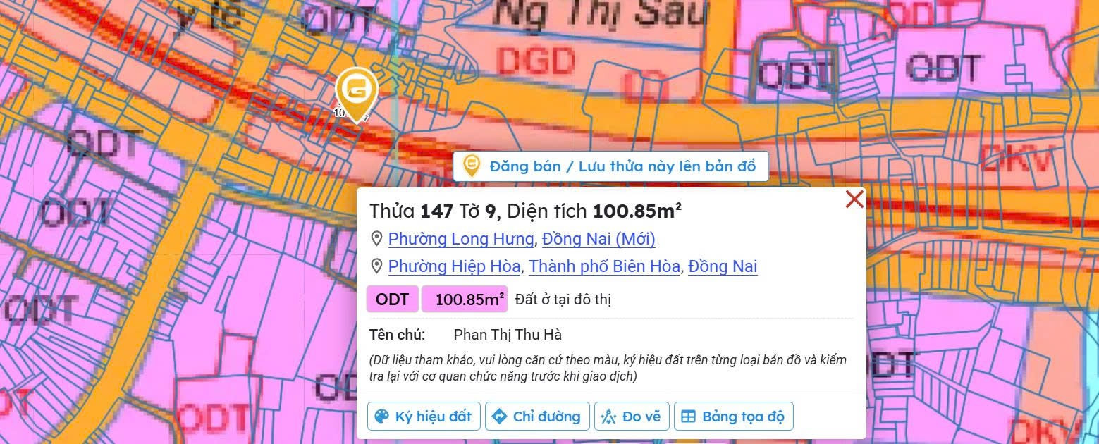 Bán nhà 100.9m²  ngang 5m*20m, giá 800 triệu, ký giấy tay.  tại Đường Ngô Quyền Phường Long Hưng( ngay chợ chiều) hẻm xe máy