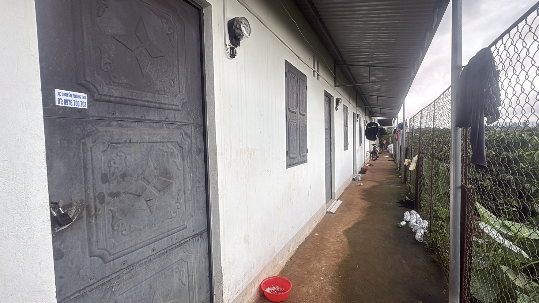 Sang nhà và dãy trọ 5 phòng khu công nghiệp Trà Đa