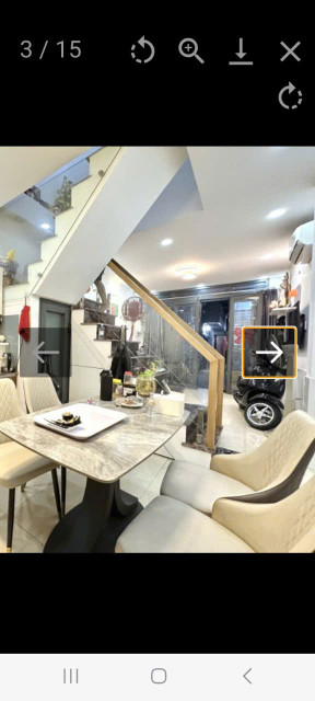 Nhà hẻm xe hơi , 44m2 , 2 lầu , Bình Thanh, giá 7.4 tỷ .