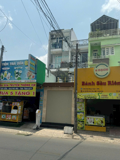 Chỉ 8.39 Tỷ Bán Nhà 4 Tấm Mặt Tiền Nguyễn Ảnh Thủ, Hiệp Thành, Quận 12