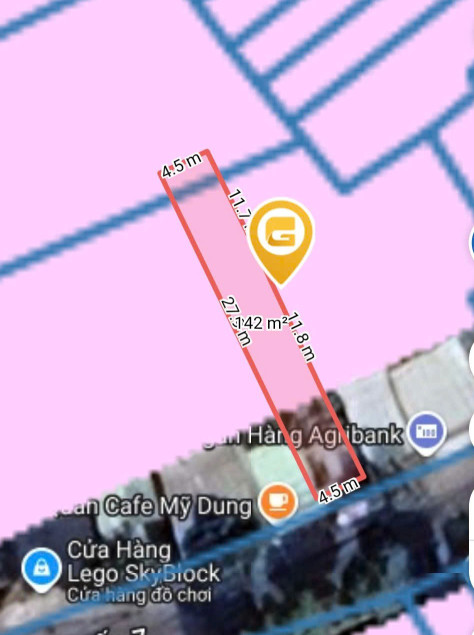 Bán đất 2850.5m² ngang 26m giá 125 tỷ Xã Đông Thạnh