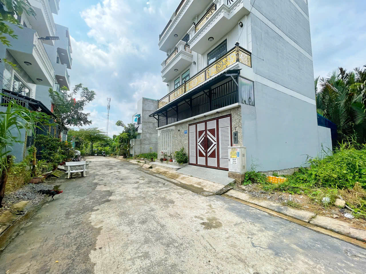 Bán đất Khu Hoàng Hoa, Nguyễn Bình, 5x16m, Sổ riêng, hướng Tây