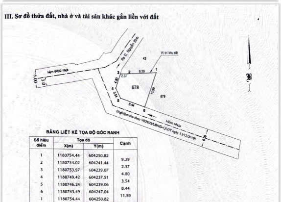 Bán đất góc 2 mặt tiền, hẻm 845 Nguyễn Bình, Nhơn Đức, 100m2, Sổ riêng