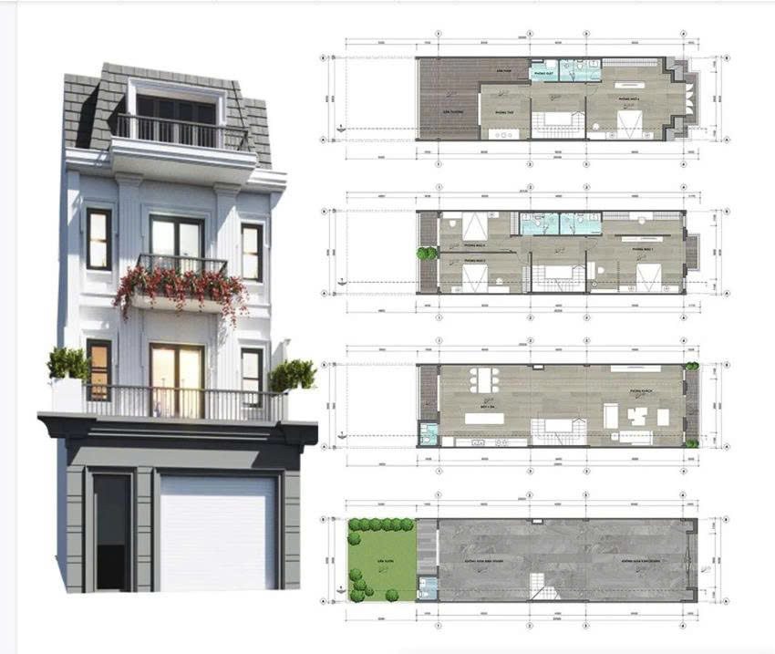 Bán nhà 126m² full thổ cư ngang 6m giá 8.5 tỷ tại Đường Nguyễn Chí Thanh Phường Tân An