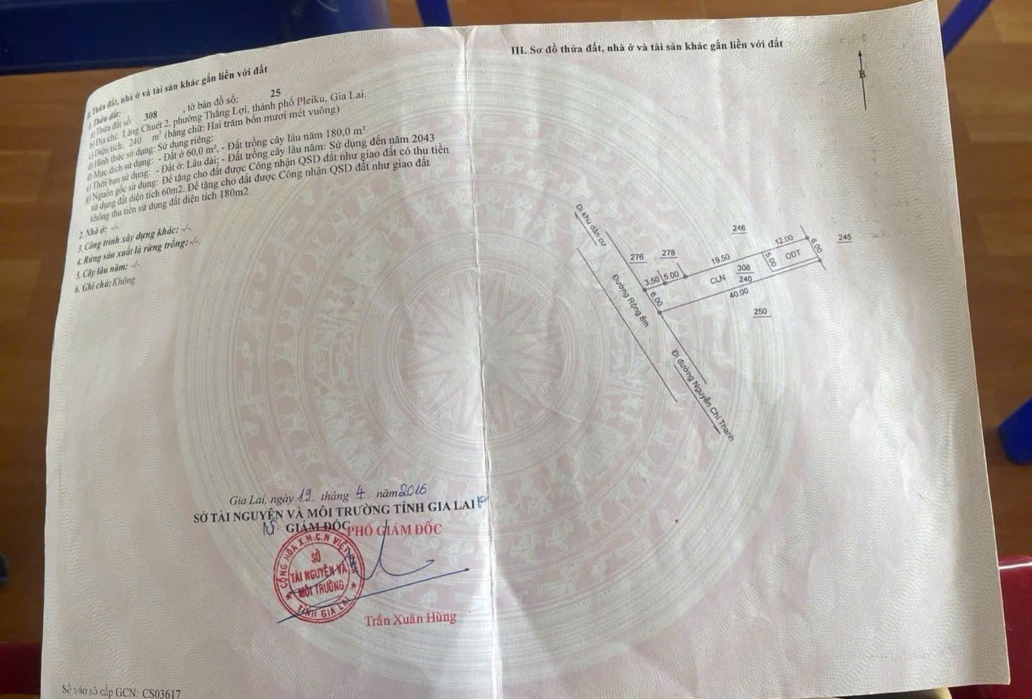 ĐẤT HẺM CHÍNH 715 NGUYỄN CHÍ THANH NGAY GẦN TRƯỜNG MẦM NON MINH ĐỨC