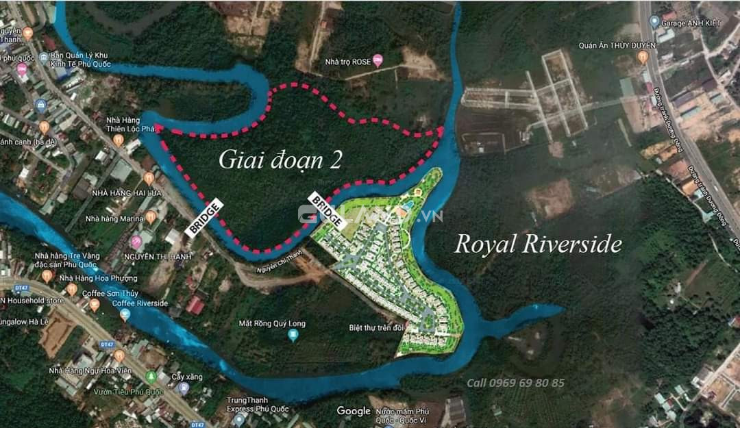Biệt thự Rivera Villas ba mặt sông - sở hữu lâu dài tại trung tâm Tp. Phú Quốc