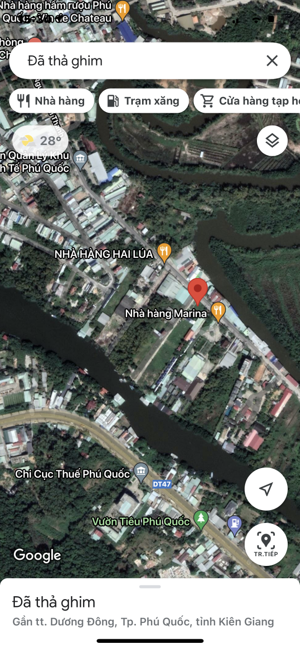 Bán  đất nông nghiệp 218m² , giá 12 tỷ tại đường Nguyễn Chí Thanh, Thị trấn Dương Đông, Thành phố Phú Quốc, Kiên Giang