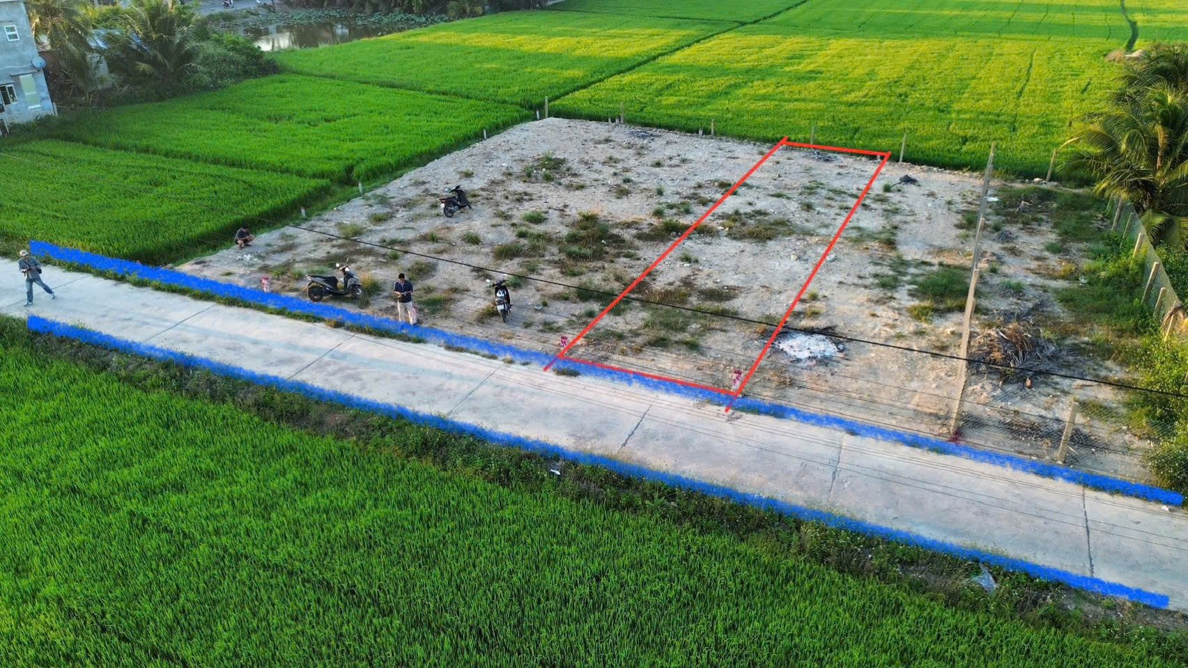 Bán đất 135m² full thổ cư ngang 5m giá 810 triệu tại Đường Nguyễn Cụ Phường Ninh Hòa