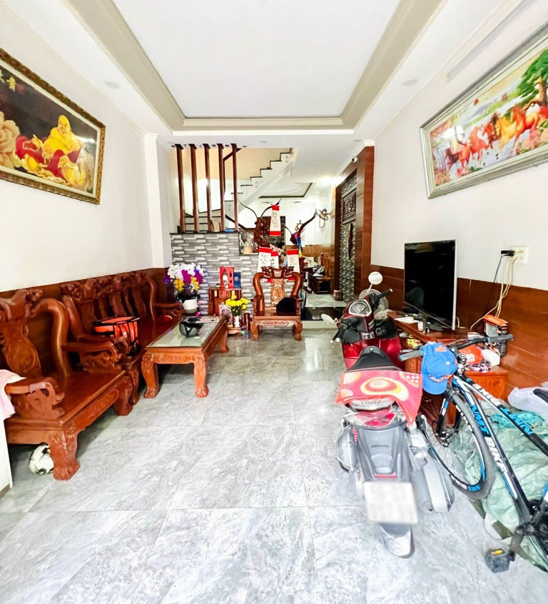 Nhà Đẹp Hẻm Xe Tải 15m, 4 Tầng, Nguyễn Cửu Đàm, Tân Phú, 56m2, nhỉnh 9 tỷ TL