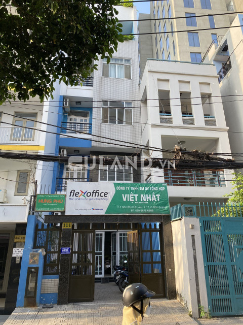 Cho thuê văn phòng lầu 2 nhà mặt tiền số 111 đường Nguyễn Cửu Vân, P.17, Q. Bình Thạnh,Tp. HCM