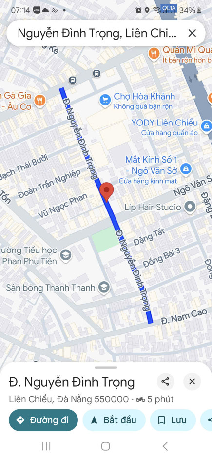 🔴💥Bán nhà 3 tầng đường 10.5m Nguyễn Đình Trọng - thông Âu Cơ