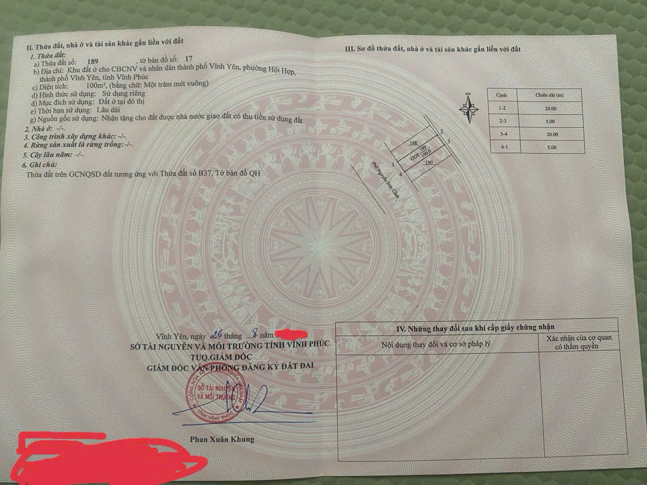 Gia đình có việc ,Cần bán gấp 2 lô đất chính chủ
