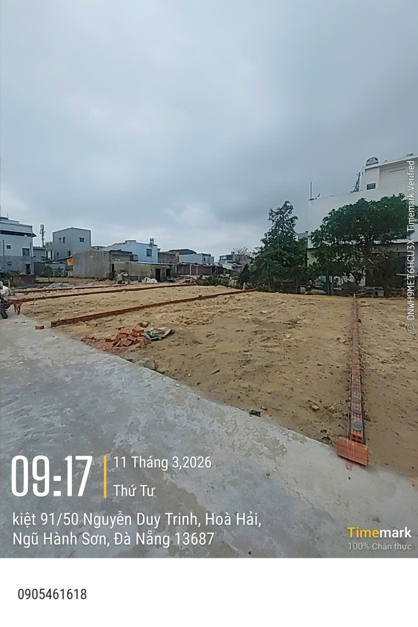 🔥 BÁN ĐẤT KIỆT NGUYỄN DUY TRINH - HÒA HẢI, ĐÀ NẴNG - CÁCH BIỂN CHỈ 900M 🔥