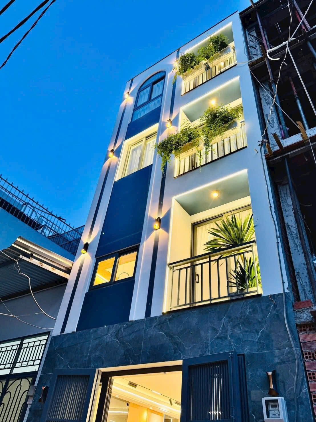 Giá tốt hơn thị trường,Đ Nguyễn Gia Trí, P25, Quận Bình Thạnh, DT 62.5m2, Giá 3ty600tr, Sổ riêng, (5x12,5), Kết cấu 1 Trệt, 2 Lầu, 3 PN, 4 WC