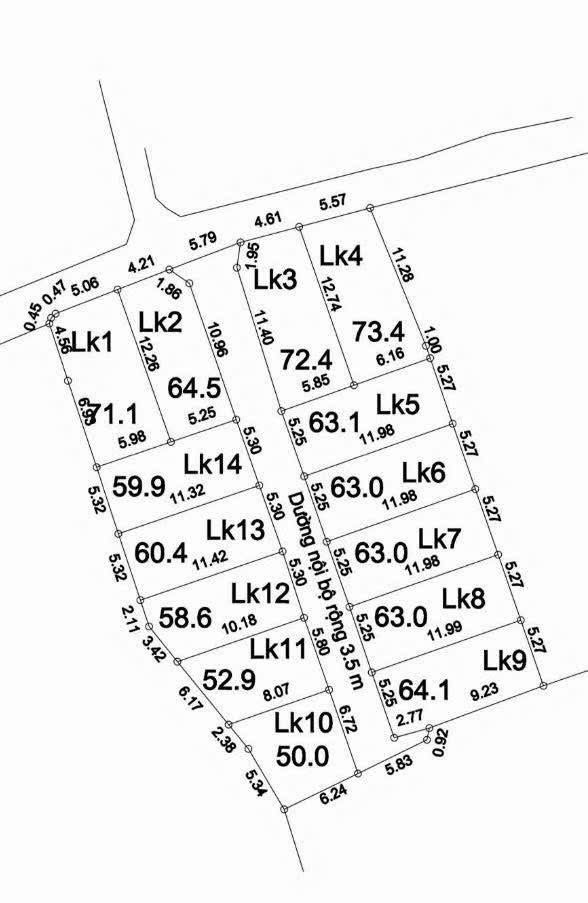 Bán đất 53m² ngang 5,8m giá 850 triệu Xã Triệu Việt Vương