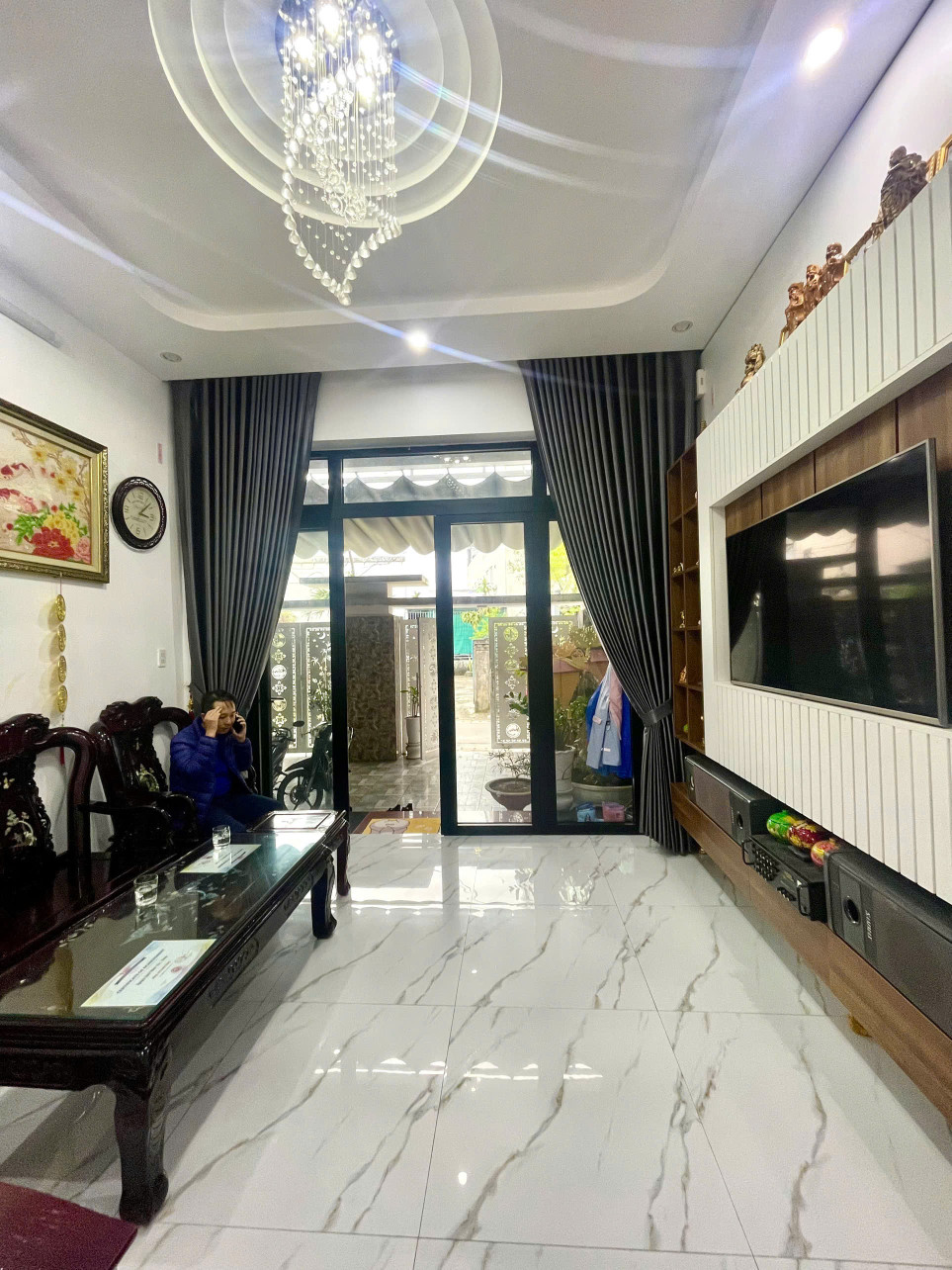 🔥🔥Bán 2 nhà liền kề 4 tầng mặt tiền Nguyễn Hữu Cảnh ( không lụt) - cách dê Quốc Kệ 150m
