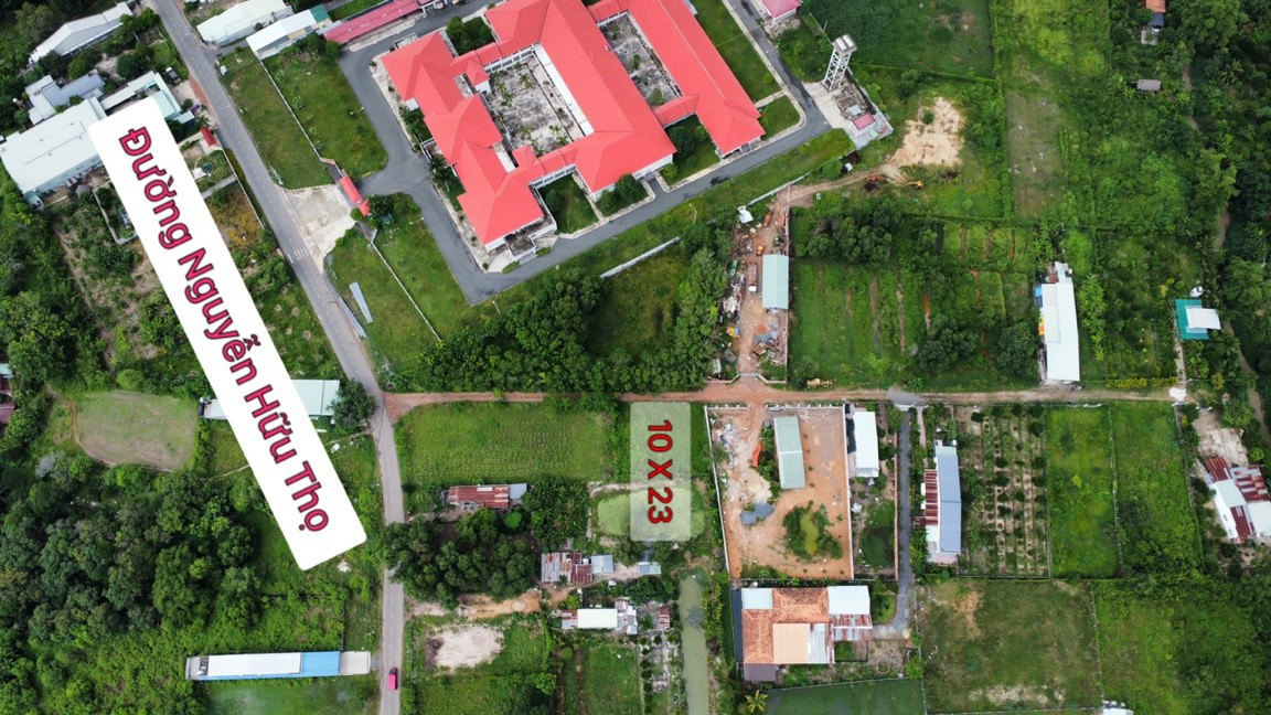 Bán  đất thổ cư 230m² , giá 1.8 tỷ tại đường Nguyễn Hữu Thọ, Phường Hiệp Ninh, Thành phố Tây Ninh, Tây Ninh