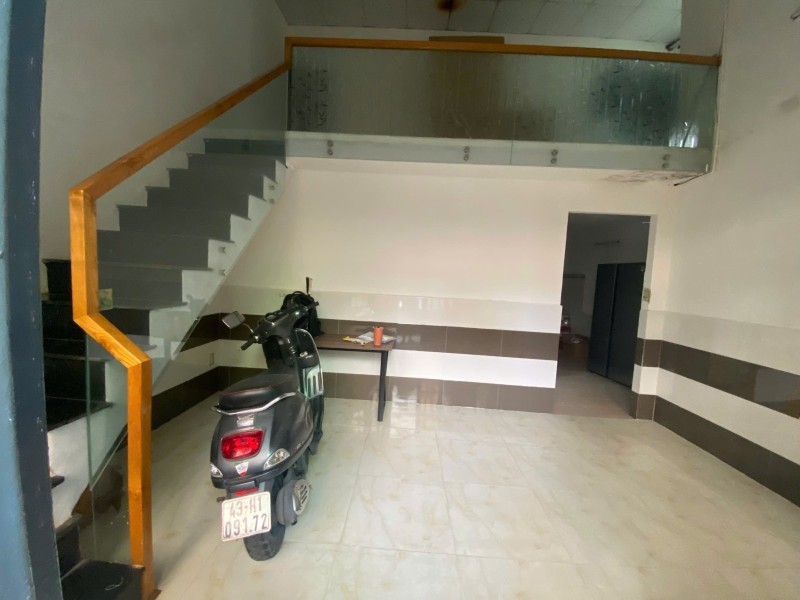♣ Nhà Kiệt Nhựa Ô tô gần MT Nguyễn Hữu Thọ, Trưng Nữ Vương, 62m2, lửng đúc sạch, 4.x tỷ