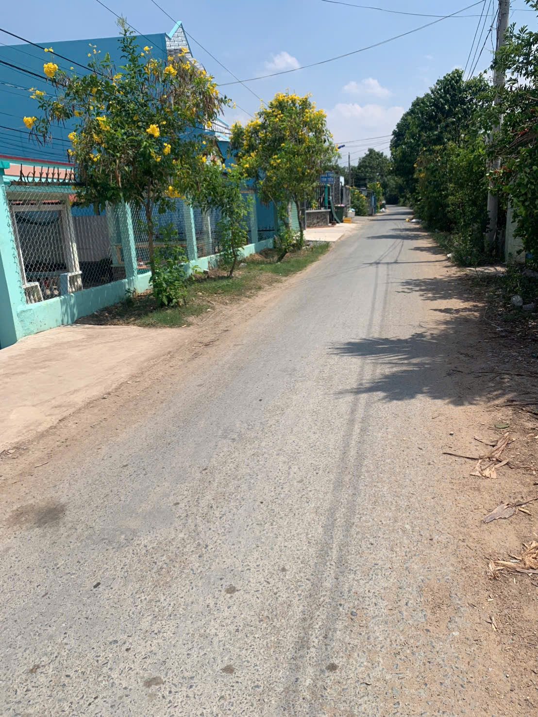 Bán Đất 272m² thổ cư 272m² giá 3.2 tỷ tại Đường Nguyễn Hữu trí ấp1b Xã Thanh Phú Huyện Bến Lức Long An