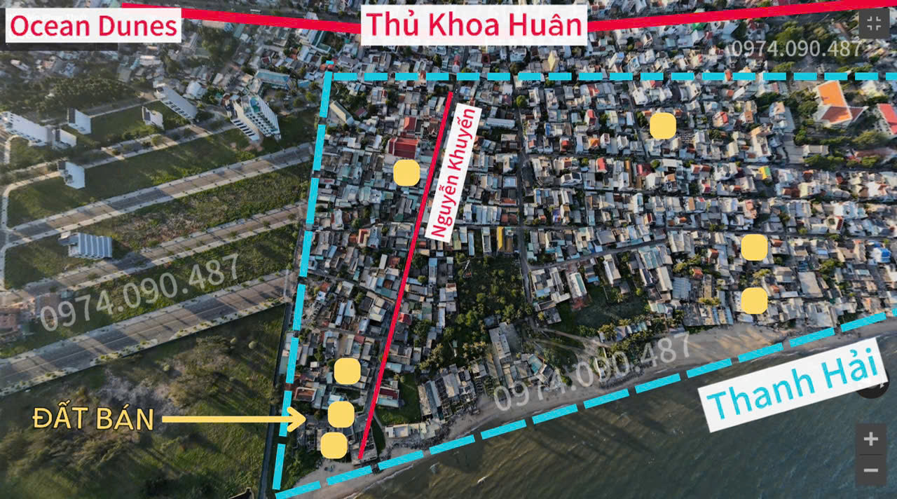 Bán đất 122.5m² ngang 6m giá 4.5 tỷ tại Phường Thanh Hải Thành phố Phan Thiết
