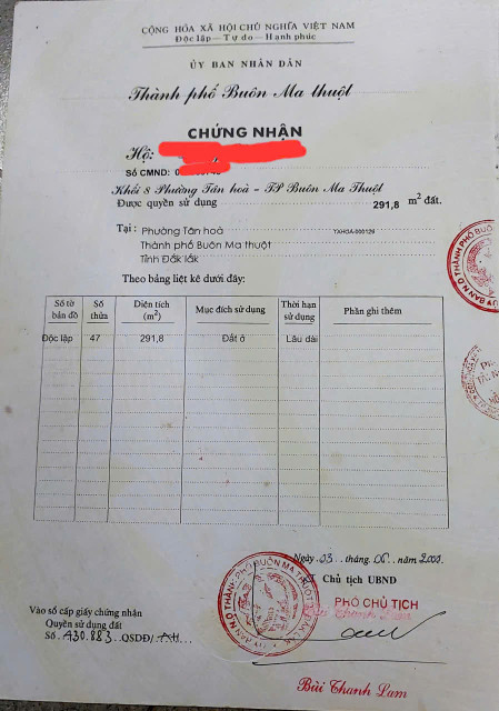CHÍNH CHỦ Cần Bán Lô Đất Vị Trí Đẹp Tại Nguyễn Lương Bằng, Tân Hoà, Buôn Ma Thuột, Đắk Lắk