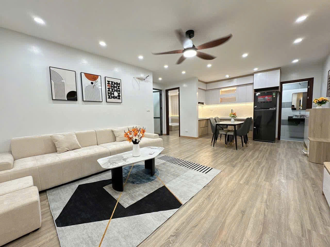 Căn hộ sổ đỏ Rice City Linh Đàm - quận Hoàng Mai - 63m2 * 2 ngủ MỚI ĐẸP- giá chỉ 4.1 Tỷ