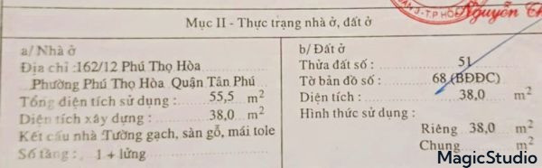 Bán nhà Tân Phú, HXH 4m, sát Nguyễn Sơn, 2 tầng, 38m2, 3.6 tỷ