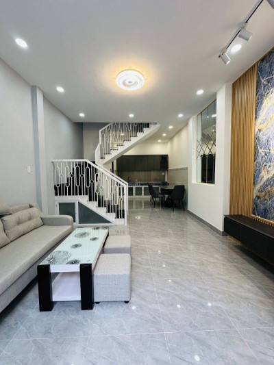 NHÀ MỚI ĐẸP Ở NGAY GẦN MẶT TIỀN TRUNG TÂM P15 TÂN BÌNH, 40M2, 2 TẦNG  2PN, HOÀN CÔNG ĐỦ, TẶNG NỘI THẤT, CHÀO CHỈ NHỈNH 4 TỶ TL