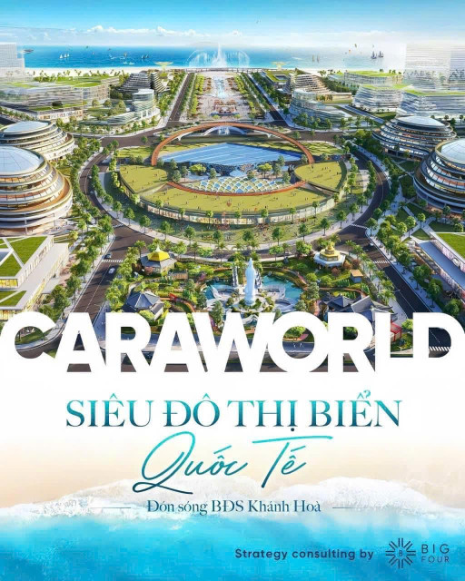 CaraWorld - Siêu đô thị biển quốc tế lần đầu tiên xuất hiện