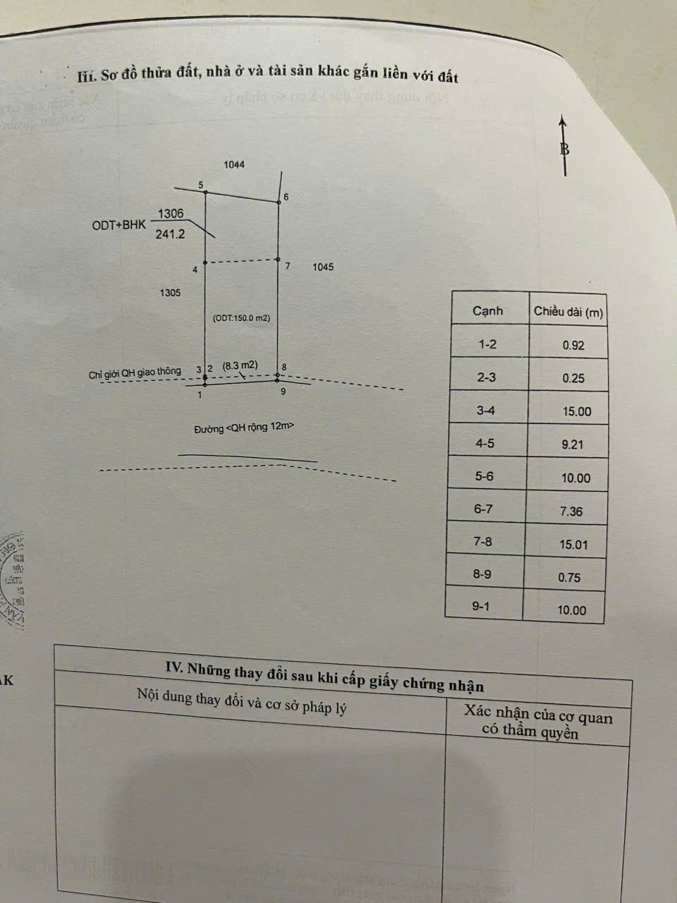 Bán đất 241.2m² có sẵn 150m² thổ cư ngang 10m giá 2.9 tỷ tại Đường Nguyễn Thị Định Phường Thành Nhất