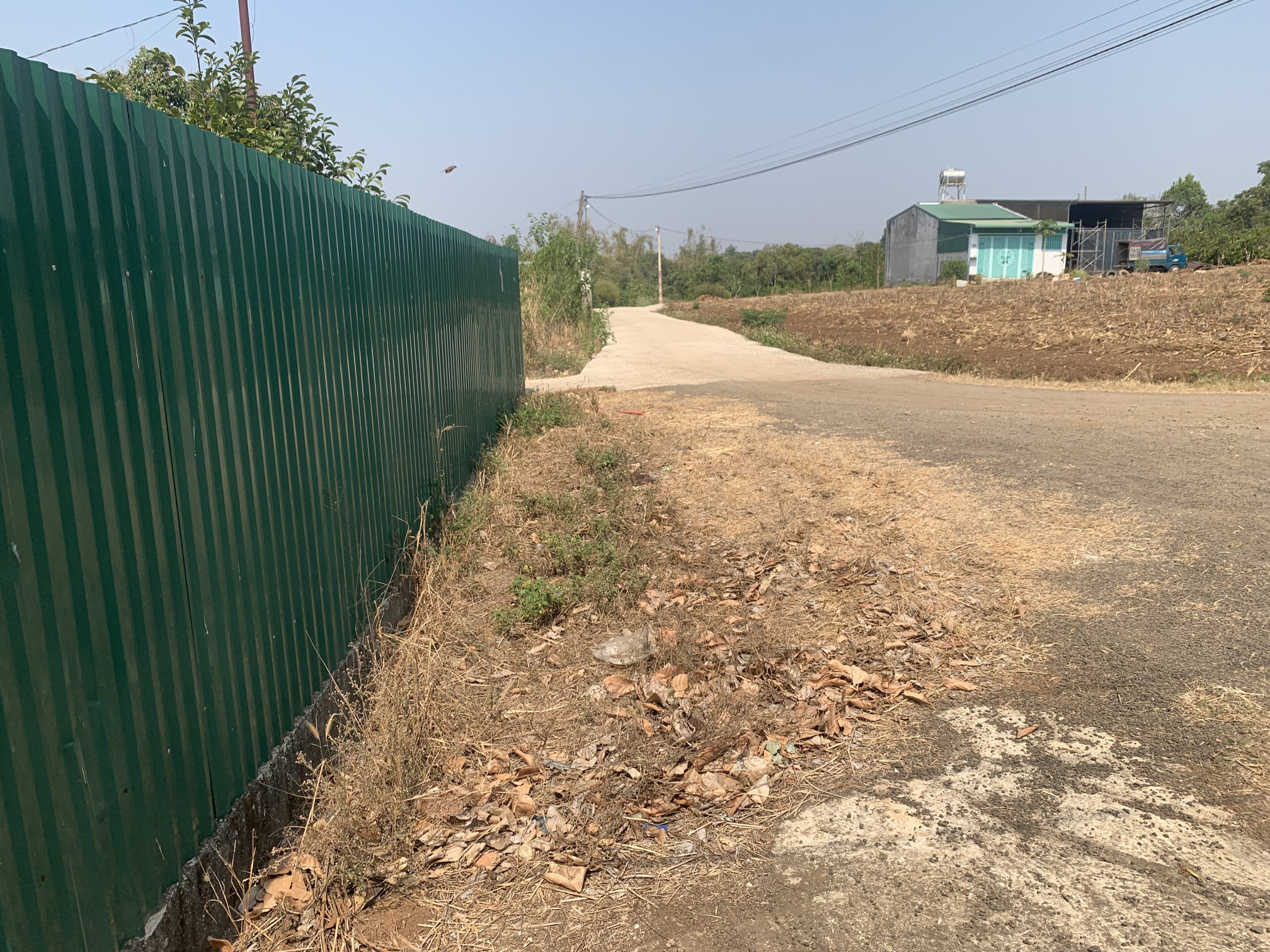 Bán lô đất nông nghiệp 2 mặt tiền phường thành nhất