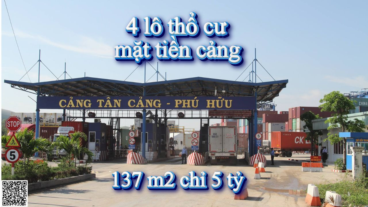 🔥 BÁN ĐẤT MẶT TIỀN NGUYỄN THỊ TƯ – VÀO CẢNG PHÚ HỮU 🔥