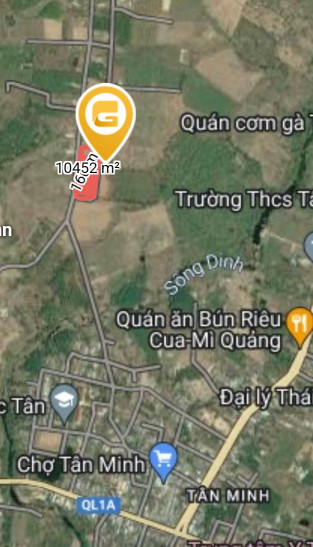 Bán đất 9000m² đất thổ cư kết hợp ONT tại đường Nguyễn Thông, Xã Tân Minh, Huyện Hàm Tân, Bình Thuận