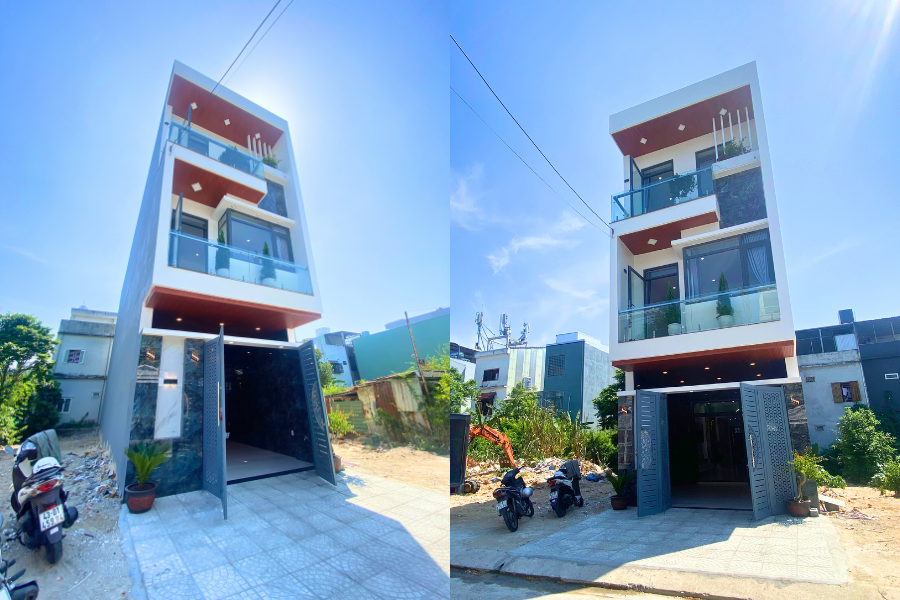 Bán nhà mặt tiền Nguyễn Thúy, Hòa Minh – 3 Tầng full nội thất