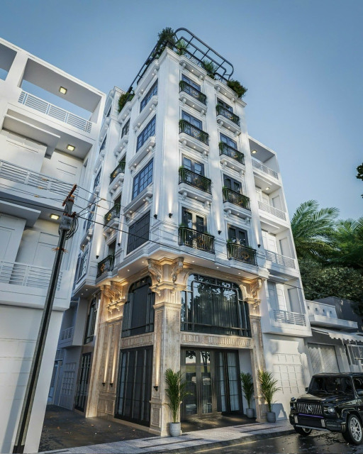 Bán tòa nhà văn phòng Nguyễn Trãi, Dt 79m2, 8t, mt 6m, kinh doanh đỉnh.