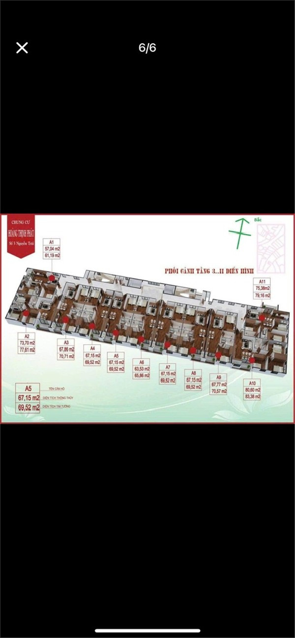 HOT HOT  – CHÍNH CHỦ CẦN BÁN CĂN CHUNG CƯ Tại số 5 đường Nguyễn Trãi, P.Quán Bàu, TP. Vinh, Nghệ An