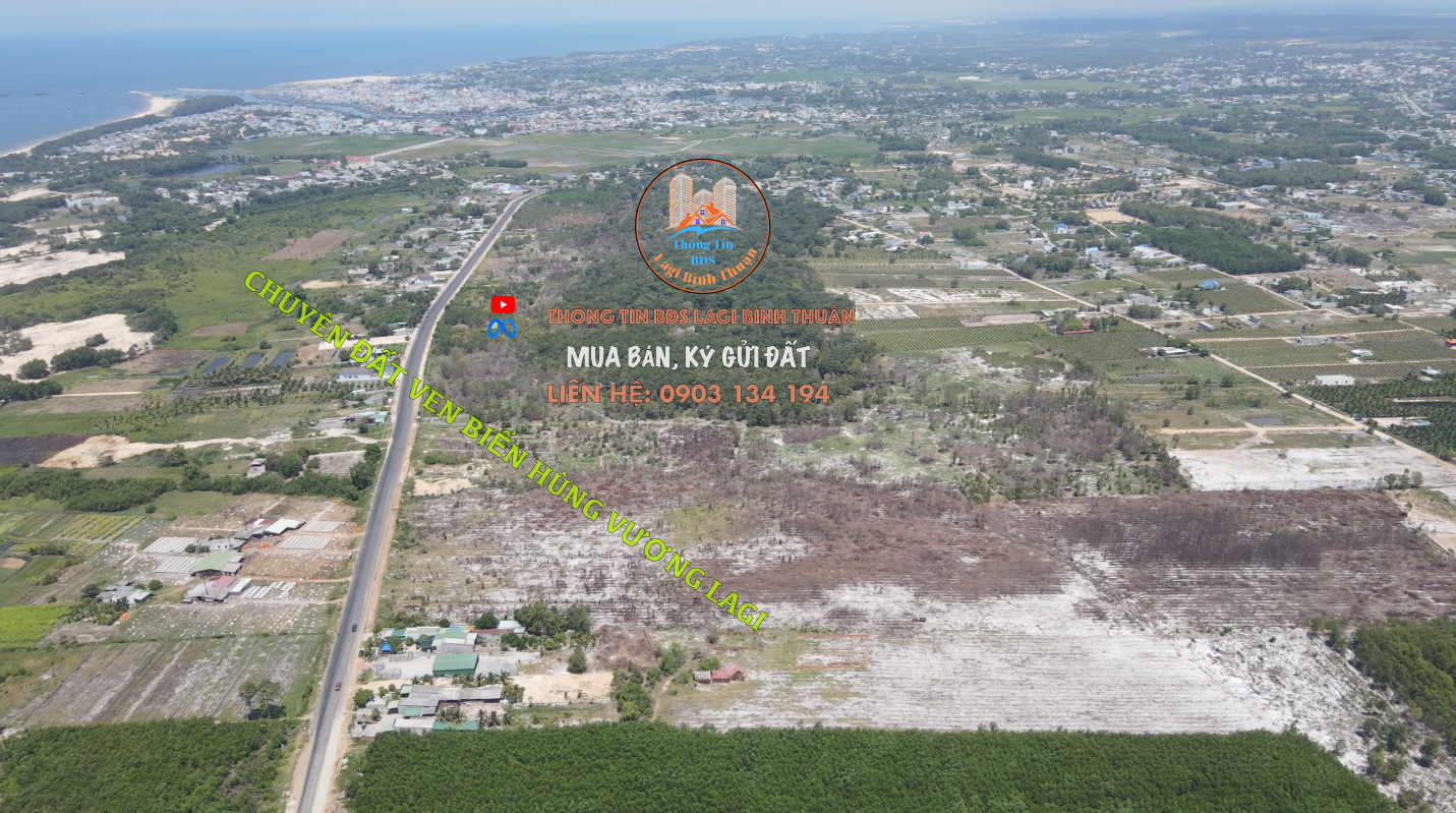 Bán  đất thổ cư 2000m² , giá 10.7 tỷ tại đường Nguyễn Tri Phương, Xã Tân Bình, Thị xã La Gi, Bình Thuận