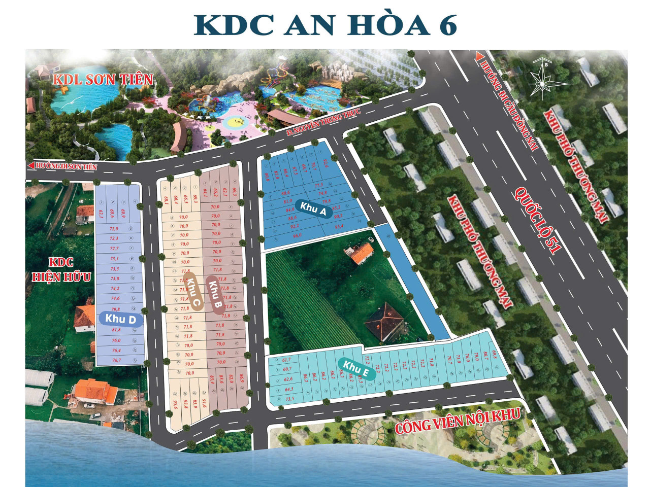 Sát Quận 9, Đất Biên Hòa mặt tiền đường 32m – Cơ hội đầu tư sinh lời cao!