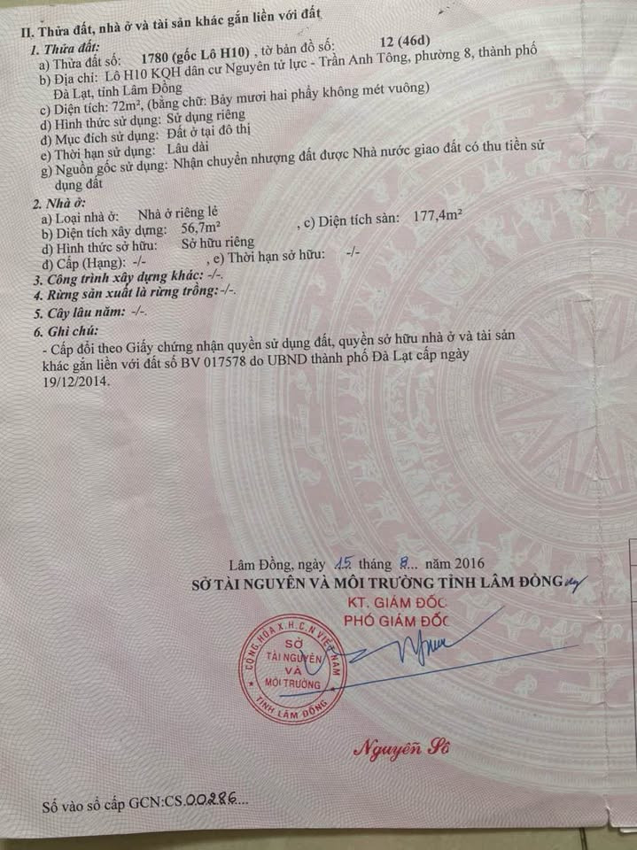 Bán nhà nguyên tử lực