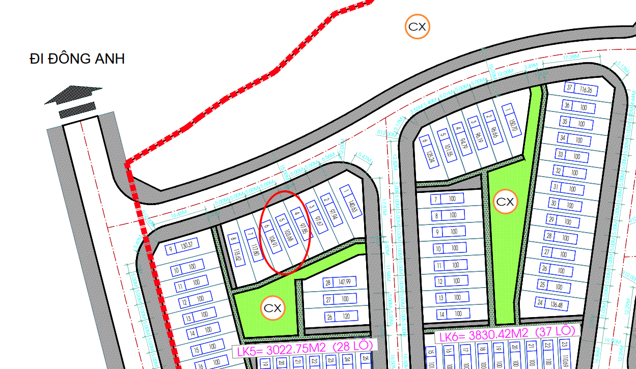 Bán lô 103,7m2 đất Bảo Long Phù Khê Từ Sơn Bắc Ninh