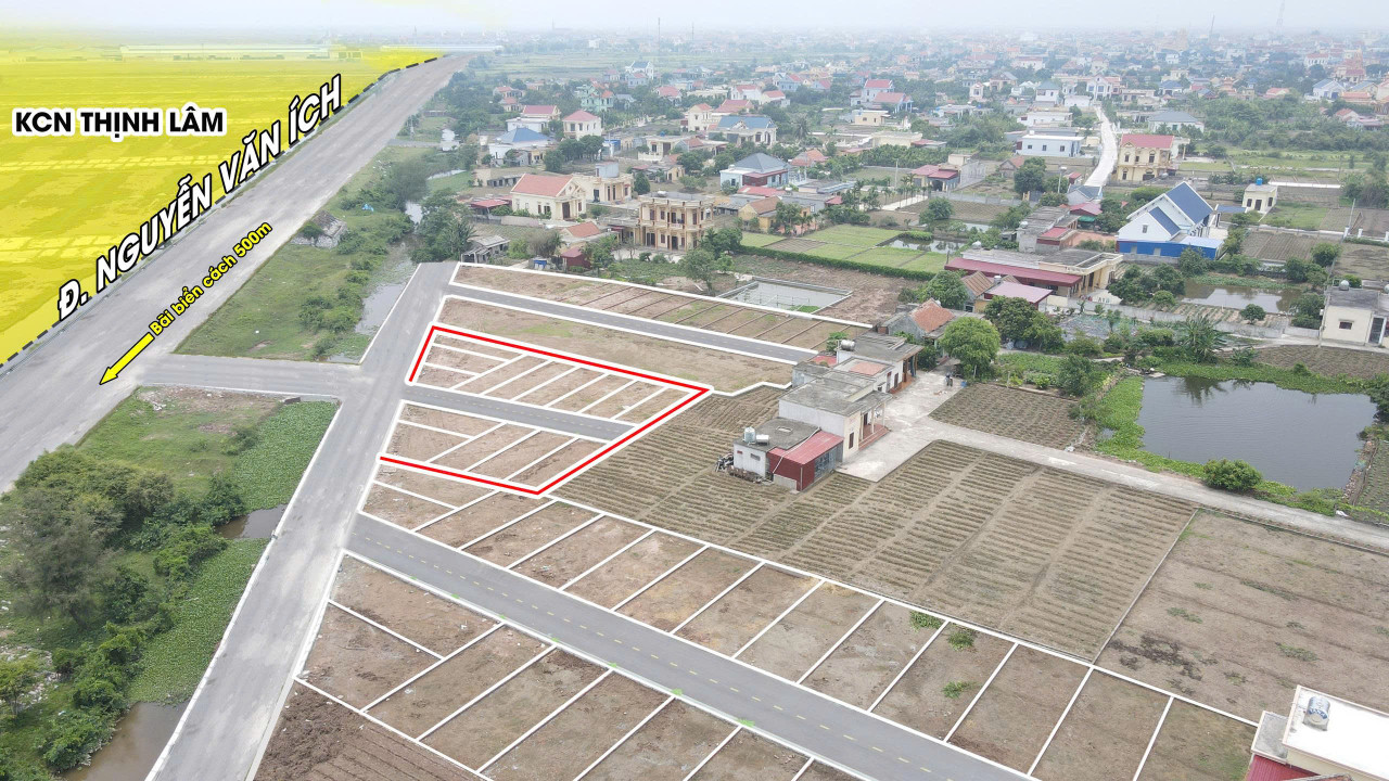 Bán lô đất kín độc nhất 61.6m2 giá 1.5 tỷ tại TT Quất Lâm. Gần KCN, gần bãi tắm, TMDV