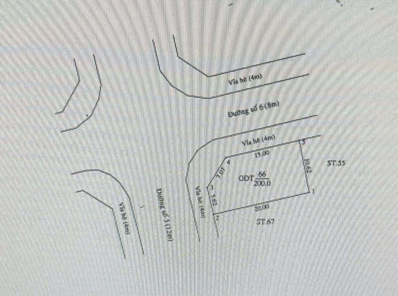 Bán đất 200m² ngang 10m giá 6.5 tỷ Phường Bình Dương