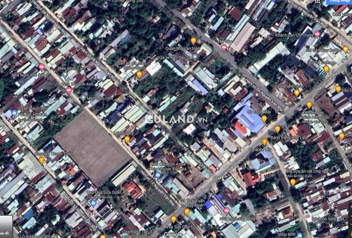 Bán đất hẻm 8 Nguyễn Văn Rốp kp6, p4