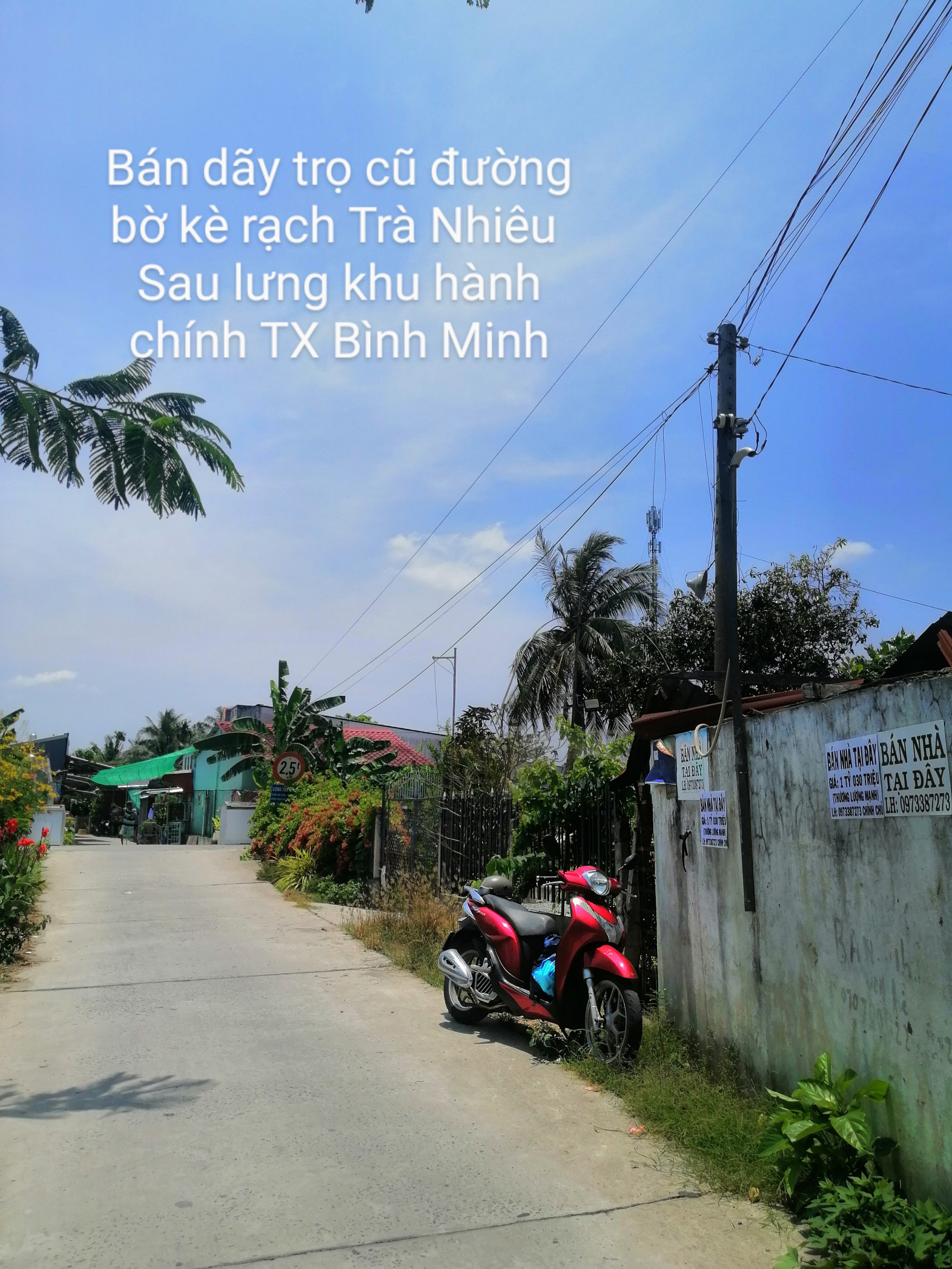 Bán dãy trọ cũ sau lưng UBND TX Bình Minh